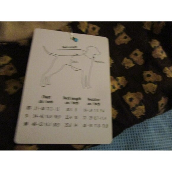 Pet Central Dog Pajamas Clothes Pjs Cool Squirrel Pajamas Brown Extra Small XS - Picture 4 of 4